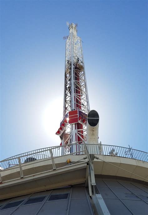 The Worlds Highest Thrill Ride The Big Shot At The Stratosphere In