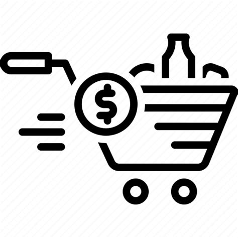 Accessories Cost Goods Grocery Price Retall Shopping Icon