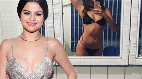 Selena Gomez Sends Fans Wild As She Showcases Enviable Figure In Sexy Bikini Selfie Mirror Online
