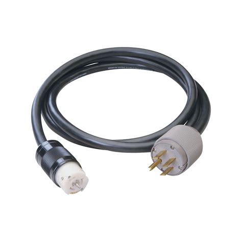 What kind of cord does a 50 amp generator use? Reliance Generator Power Cord — 50 Amp, 10ft., Model ...