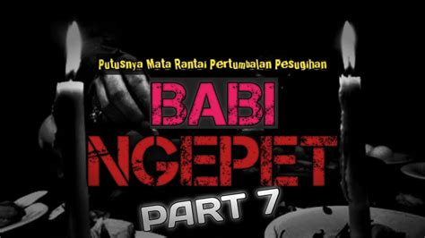 Akhir Perjalanan Pelaku Pesugihan Babi Ngepet Part Youtube