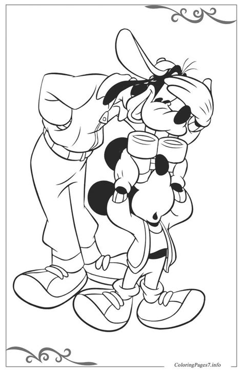 Halloween mickey and goofy coloring page. Goofy Printable Coloring Pages for Kids | Disney ...