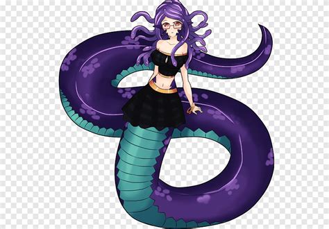 Lamia Medusa Monster Musume 사이렌 인어 인어 자 전설적인 생물 Png Pngegg