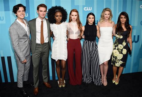 Riverdale Cast Attends Cw Upfronts Event In New York City Teen Vogue