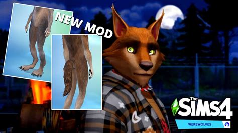 Werewolf Mod Body Stuff The Sims 4 In 2022 Werewolf New Mods Sims 4