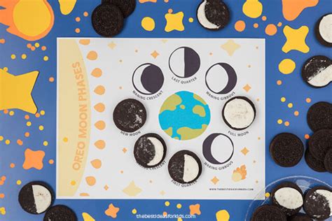 Oreo Moon Phases Free Printables The Best Ideas For Kids