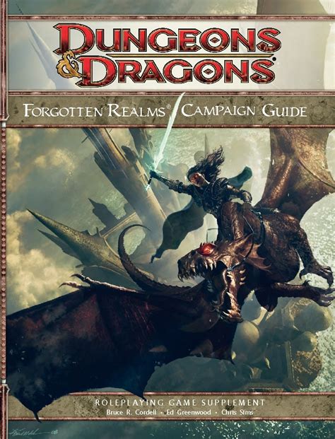 Dungeon master guide 2 by malkur 2036 views. Forgotten Realms Campaign Guide (4e) - Wizards of the Coast | Dungeons & Dragons 4e | Forgotten ...