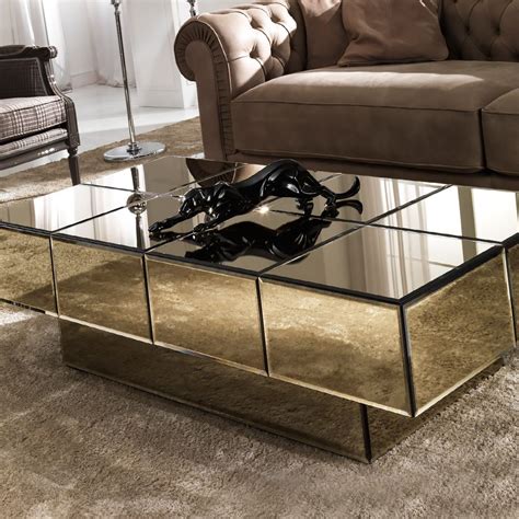 Italian Designer Bronze Glass Storage Coffee Table in 2020 ...