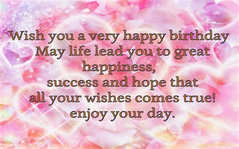 Birthday Wishes For Lover With Wallpapers Poetry Likers