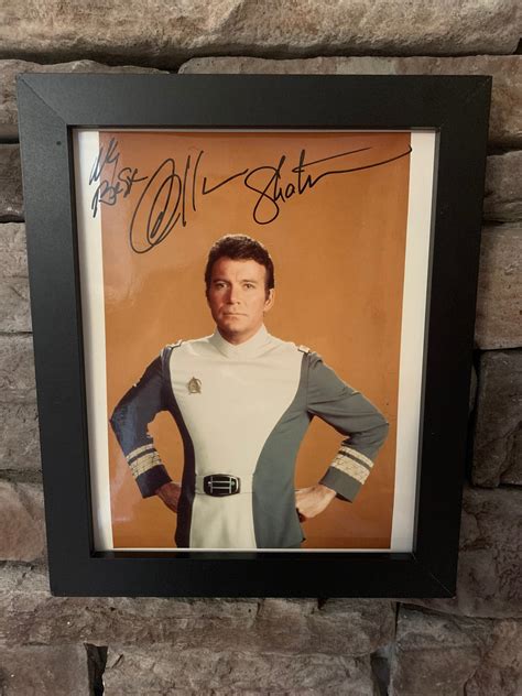 Coa Matching Holograms William Shatner Signed Autographed Star Trek