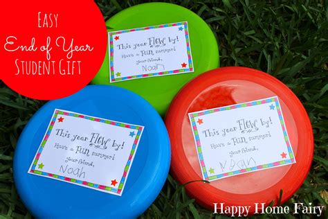 Being brutally honest here ,the best gift you can give to your child is your valuable time. Easy End of Year Student Gift - FREE Printable! - Happy ...