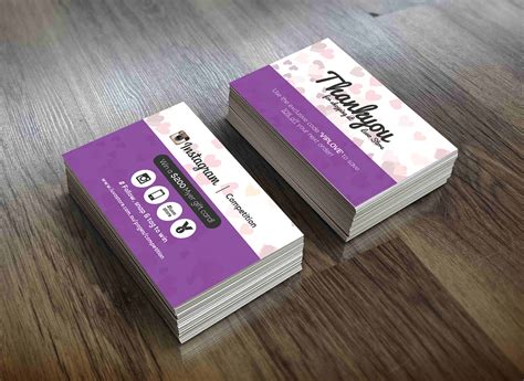 See our personalized thank note card range. Business/ Thank you Card Design on Behance