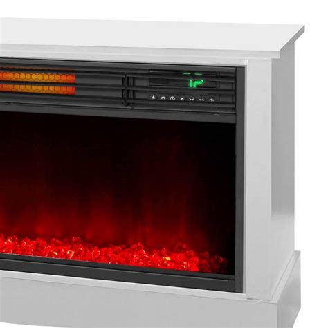 Lifesmart Lifezone Electric Infrared Quartz Standing Fireplace Heater