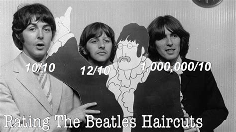 Rating The Beatles Haircuts Youtube