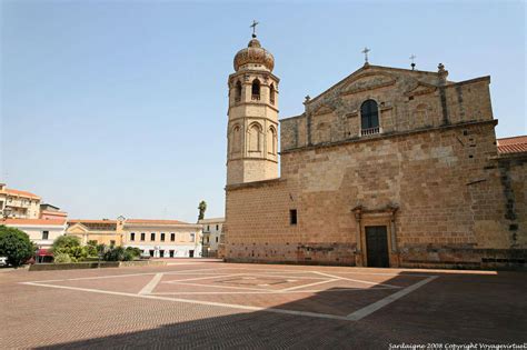 It is located on the northern part of the campidano plain. Oristano, Cathedral of Santa Maria - Sardinia