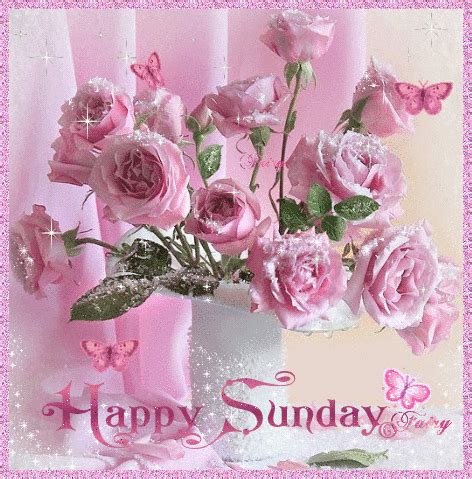 Gifsunday Gif 472479 Happy Sunday Flowers Happy Sunday Morning