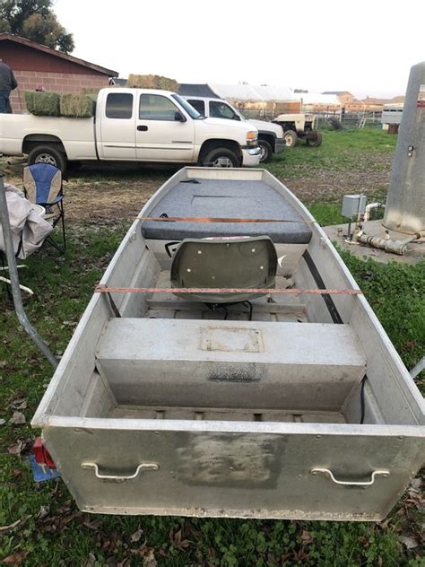 12ft Flat Bottom Jon Boat With Casting Deck For Sale In Fresno Ca