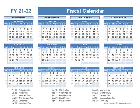Uk Fiscal Calendar Template 2021 22 Free Printable Templates