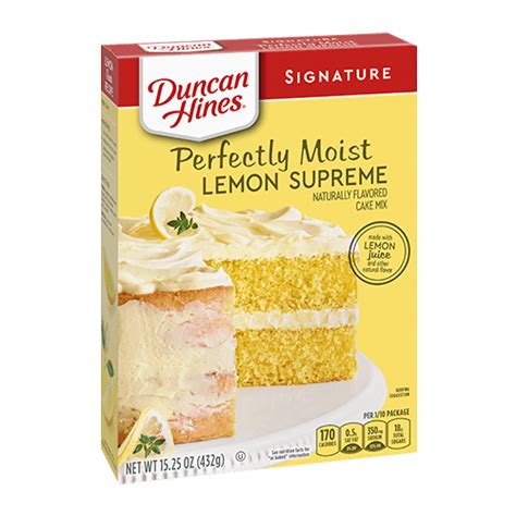 Amazon Com Duncan Hines Signature Lemon Cake Mix Ounce Boxes My Xxx Hot Girl