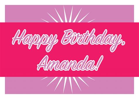 Get birthday wishes, greetings, pictures for your loved ones at azbirthdaywishes.com. Happy Birthday to Amanda! - OffiCenters - Innovative ...