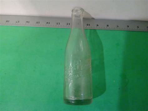Vintage Dr Pepper Embossed Bottle Dr Pepper And 10 2 4 On Each Side