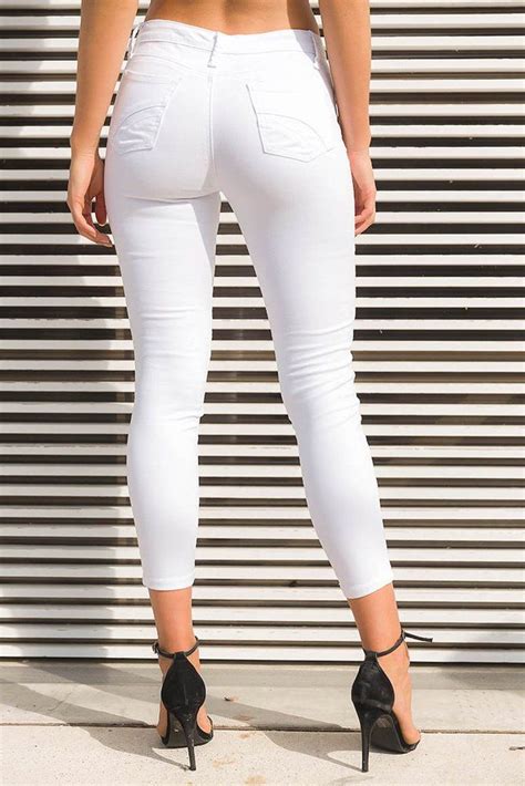 Skinny Jeans White Ed Weiße Jeans Skinny Jeans Damen Outfit Ideen