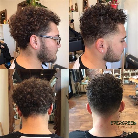 Before After Mens Cut And Shave Barber Male Haircuts Curly Haircuts