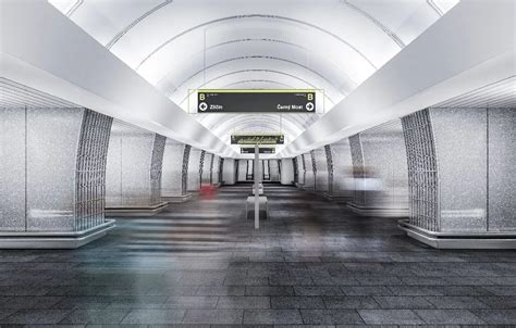 Прага показала будущий облик станции метро Českomoravská vinegret