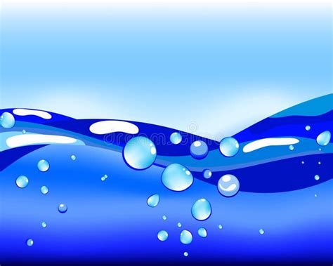 Water Vector Stock Vector Illustration Of Clear Flow 8644987