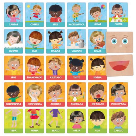 Flashcards Montessori Emociones Y Acciones