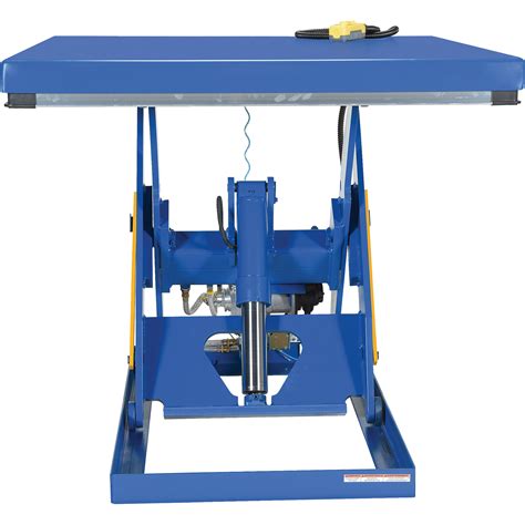 Vestil Scissor Lift Table — Rotary Airhydraulic 48inl X 48inw