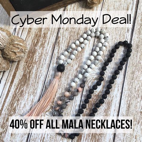 Head To My Shop For Off All Mala Necklace Listings Happy Cyber