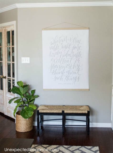 Diy Large Wall Art For Less Than 20 Unexpected Elegance