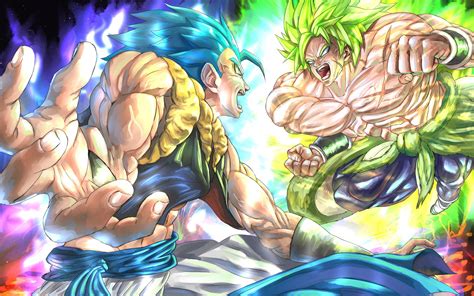 Japanese fans voted goten the sixth most popular character of the dragon ball series in a 2004 poll. Goku vs Broly (51 images) - DodoWallpaper.