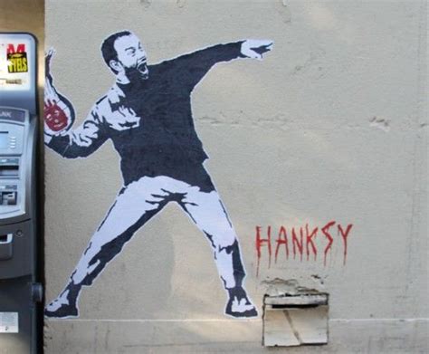 Hanksy Tom Banksy Street Art Best Street Art Seen Graffiti