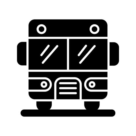 Bus Vector Icon 17540904 Vector Art At Vecteezy