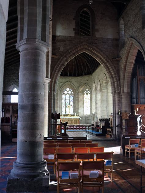 Photographs Of Madley Church Herefordshire England Pillar