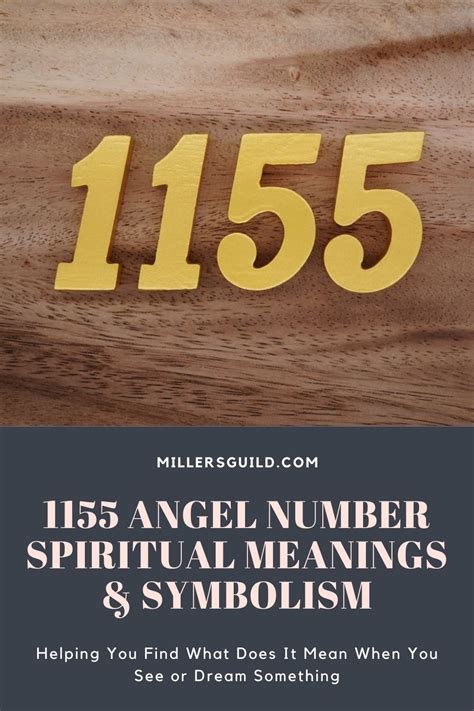 Why Do I Keep Seeing 1155 Angel Number Spiritual Meanings And Symbolism