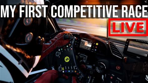My First Competitive Race In Assetto Corsa Competizione Youtube