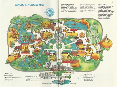 1983 Walt Disney World Magic Kingdom Guide In August 1983 Flickr