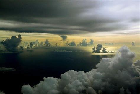 Clouds Over The Caribbean Sea Clouds Aerial Photography Vacation Wishes