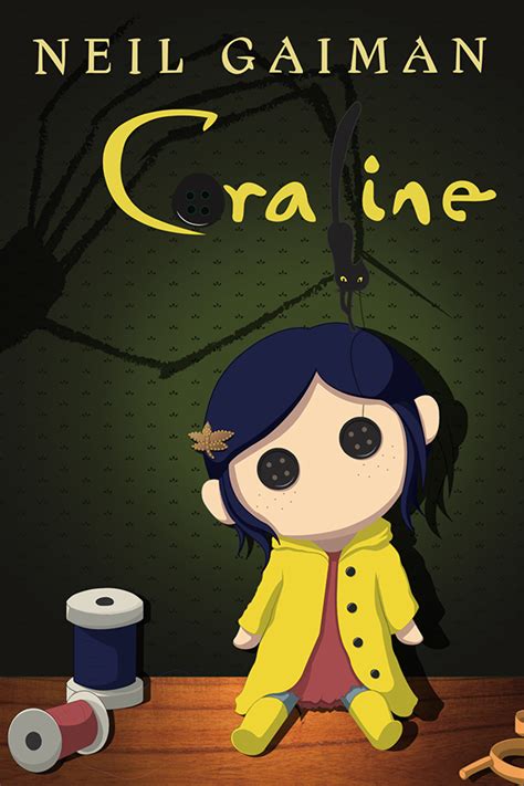 Coraline Book Cover Project On Behance