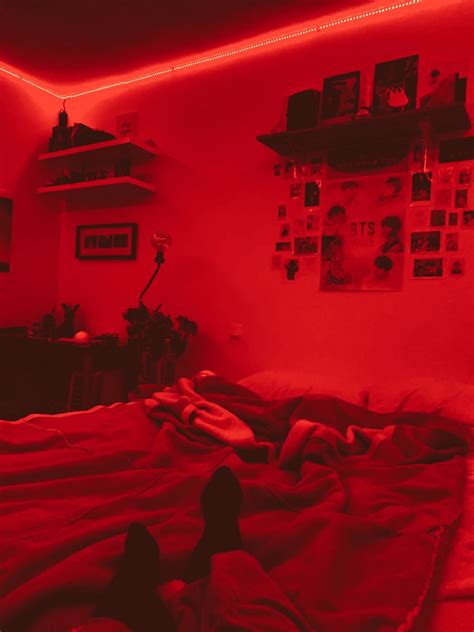 Red Lights Bedroom Led Lighting Bedroom Bedroom Red Room Ideas