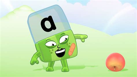 Bbc Iplayer Alphablocks Magic Words 1 Meet Alphablock A