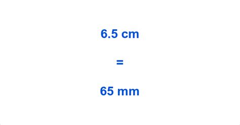 65 Cm To Mm How Many Mm In 65 Cm 65 Cm In Mm