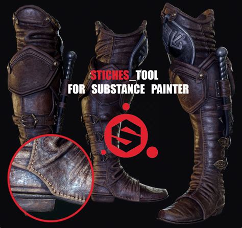 Artstation Stitching Tool For Substance Painter Resources