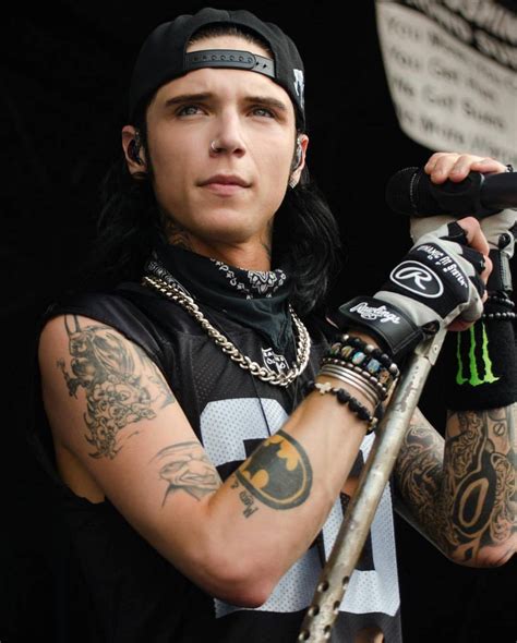 Why Am I Now Noticing The Batman Tattoo Andy Black Andy Biersack