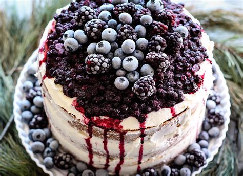 Naked Cake With Berry Compote Recipe And How To The DIY Lighthouse