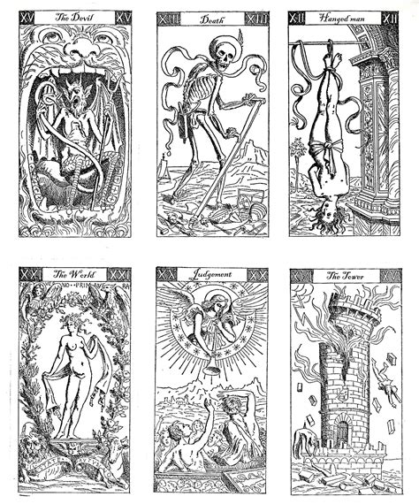 ️free Printable Tarot Coloring Pages Free Download