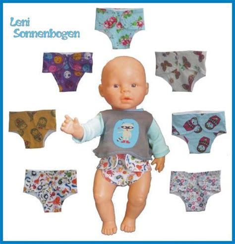 Baby born schnittmuster puppenkleidung 32 cm kostenlos / pin op baby born 32 cm kleertjes : Puppenwindel Freebook | Puppen kleidung nähen ...